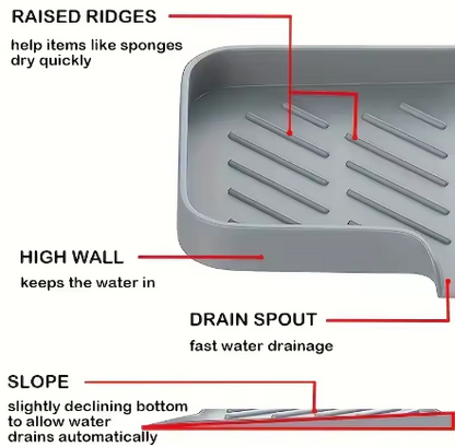 Silicone Sink Draining Mat
